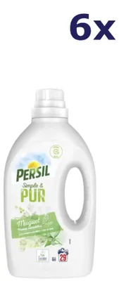 Produktbild von 6x Persil Flüssigwaschmittel Simple & Pur Muguet 29 sc 1,32 l