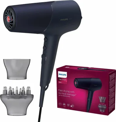 Produktbild von Philips 5000 series BHD510/00 Haartrockner, Gleichstrom, Navy, Hängender Ring, 1,8 m, 2300 W, 220-240 V