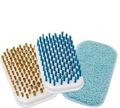 Produktbild von Livington MultiScrubber Bürstenset - 3 Ersatzbürsten für Livington MultiScrubber