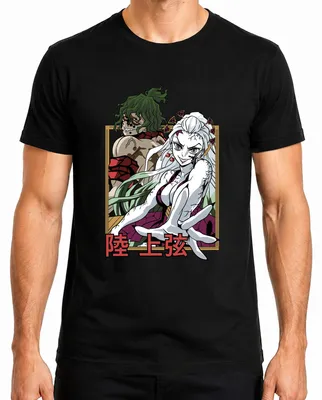 Productafbeelding van Kimetsu no Yaiba, Daki, Gyutaro, Demonen, Anime, Cadeau, Manga, Heren T-shirt, Zwart, XL