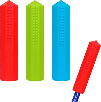 Produktbild von Silikon Kaukappen 3 Stück, für besonderen Mundbedarf, für Kinder und Erwachsene