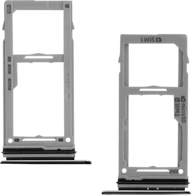 Immagine prodotto di Supporto per schede Avizar, Nano-SIM e Micro-SD per Samsung Galaxy S9, colore nero