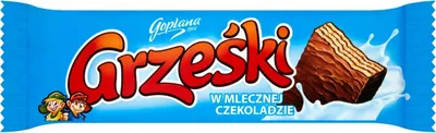 Obrázek produktu pro Grześki Kakaowe w czekoladzie mlecznej 36 g