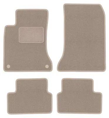 Immagine prodotto di Tappetini in moquette per Mercedes W246 2011-2018 (B-klasa) – set 4 pezzi, beige, su misura – Wielganizator LUX
