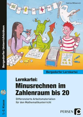 Produktbild von Lernkartei: Minusrechnen im Zahlenraum bis 20