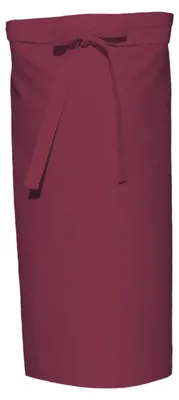 Imagen del producto de Delantal corto "Cooks" LT2732 (100 cm x 70 cm) (color burdeos)