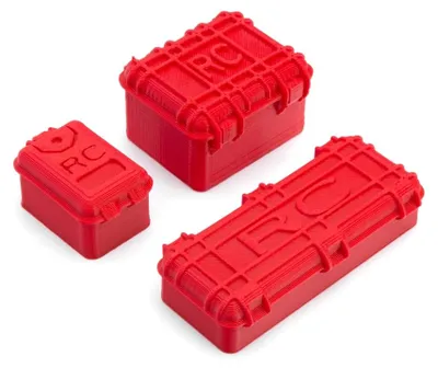 Immagine prodotto di Set di mini-cassette per utensili da spedizione, scala 1/24