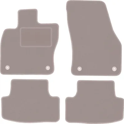 Produktbild von Beige Veloursmatten für: Seat Ateca Crossover (2016-)