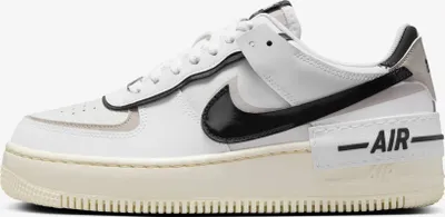 Produktbild von Nike Air Force 1 Shadow "White College Grey Platinum Tint Off Noir" Schwarz, Größe: 40,5