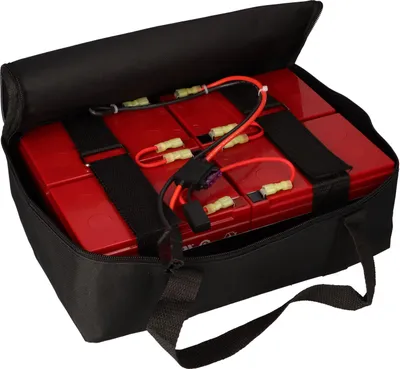 Produktbild von Akkusatz für Mach1 48V Akkupack Elektro Scooter 4x 12Volt 15Ah CSB Akku + Tasche Plug & Play