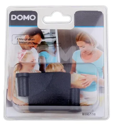 Produktbild von Domo B3957-2, Knetpaddel, Domo, 2 Stück(e), Schwarz