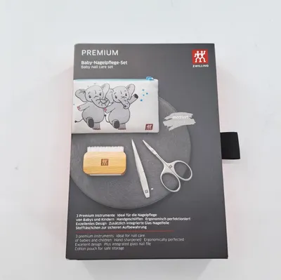 Produktbild von Zwilling Detské nožnice na nechty Sada 3 kusov Bezpečná starostlivosť o nechty pre deti Jemné strihanie pokožky