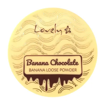 Produktbild von LOVELY Banana Chocolate Loose Powder 8g
