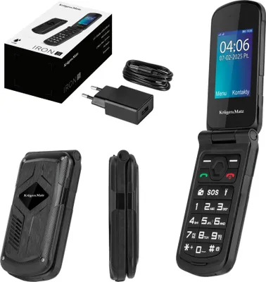 Produktbild von Kruger & Matz Iron 5 Flip 4G IP68 / IP69K phone
