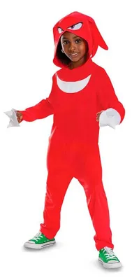 Obrázek produktu pro Dětský kostým Sonic Knuckles červený - 98/104 (3-4 roky)