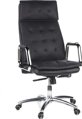 Produktbild von hjh OFFICE Profi Chefsessel VILLA 20 Ergonomischer Bürostuhl mit Armlehnen Leder Drehstuhl für Büro, Zuhause