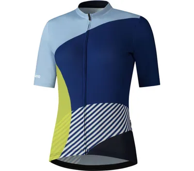 Produktbild von Shimano Woman's  SUMIRE Short Sleeve Jersey , Navy