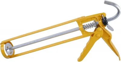 Produktbild von Metall-Extrusionspistole mit Rücklaufmechanismus für 310 ml Kartuschen, Dicht- und Klebstoffe, Sechskantprofil-Kolbenstange