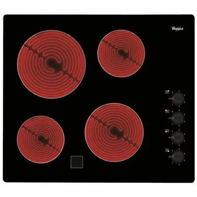 Produktbild von Whirlpool AKM9010NE, Schwarz, Integriert, 58 cm, Keramik, Glaskeramik, 4 Zone(n)