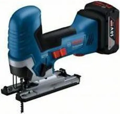 Produktbild von Bosch GST 90 BE Professional, Oberer Griff, Blau, Aluminium, Stahl, Holz, 3500 SPM, 12,5 cm, 500 SPM