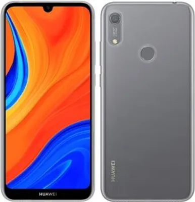 Produktbild von cofi1453® Silikon Hülle Basic kompatibel mit Huawei Y6s Case TPU Soft Handy Cover Schutz Transparent