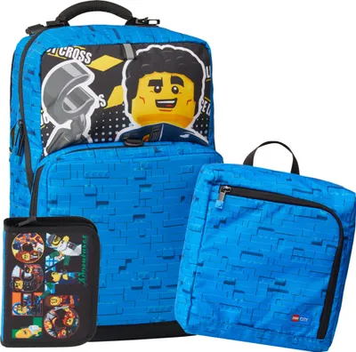 Produktbild von LEGO Optimo+ Schulranzen-Set – City Police Adventure