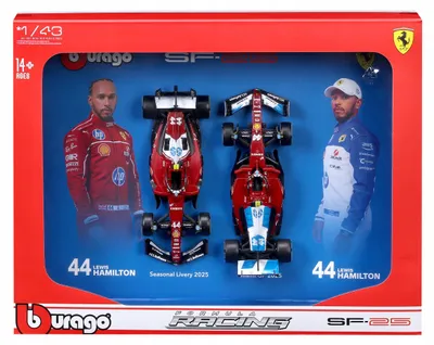 Zdjęcie produktu dla Ferrari Formula (Without Helmet&Plastic Stand) - BBurago