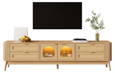 Produktbild von Lowboard / TV‑Schrank / TV‑Lowboard mit LED‑Beleuchtung,