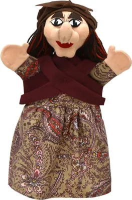 Produktbild von Handpuppe Hexe, 28cm