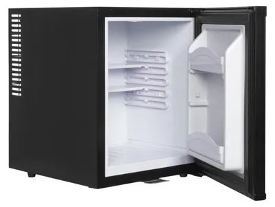 Zdjęcie produktu dla Mini lodówka barowa, 35 litrów, czarna, kompaktowa i praktyczna