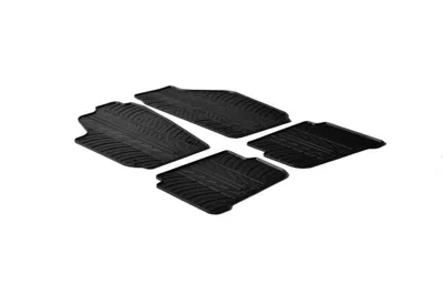 Immagine prodotto di Tappetini in gomma per auto Gledring VW Polo 2001-2009
