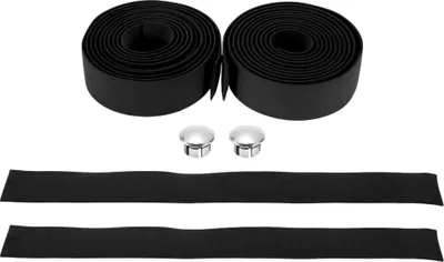 Image de Ruban De Guidon De Vélo Antidérapant | Ruban De Poignée De Guidon De Vélo Noir 1 Paire