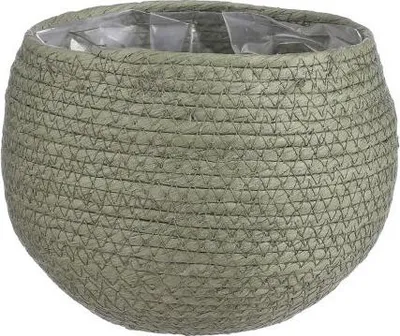 Produktbild von Mica Aufbewahrungskorb Jorck rund grün 15 x 18 cm