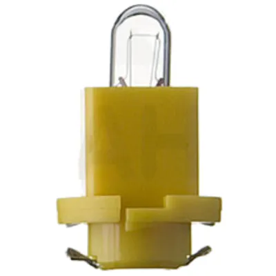 Produktbild von 10 Stück Spahn Glassockellampen mit Kunststoffsockel, 24 V, 1,2 W, Bax