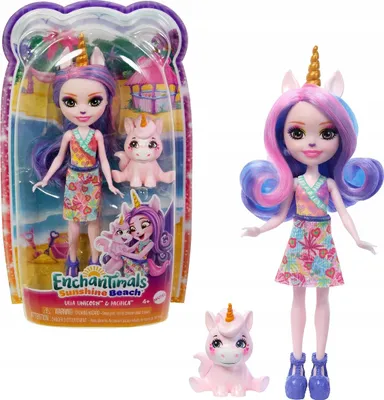 Produktbild von Enchantimals Ulia Unicorn, Puppe