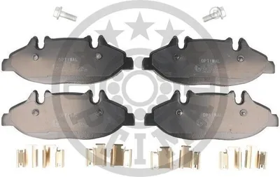 Produktbild von OPTIMAL Bremsbeläge Satz Vorne Bremsklötze passend für MERCEDES-BENZ VIANO (W639) BP-12341