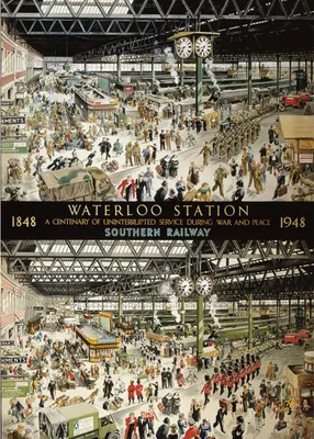 Immagine prodotto di GIBSONS puzzle Stazione di Waterloo nel 1848 e nel 1948, 1000 pezzi