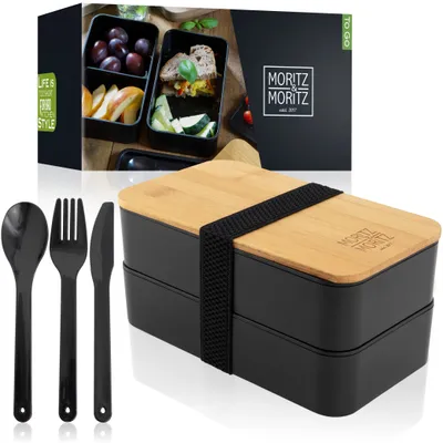 Image de Moritz & Moritz Bento Box Japanese - Boîte à lunch pour adultes et enfants