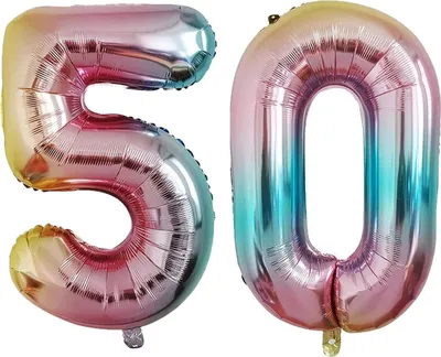 Obrázek produktu pro Set -Folienballon - Regenbogen/40inch - 5 + 0