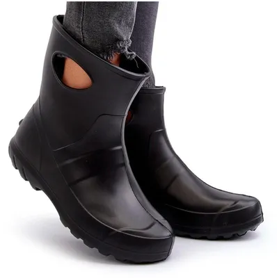 Produktbild von Damen wasserdichte Gummistiefel LEMIGO GARDEN 752 Schwarz 36