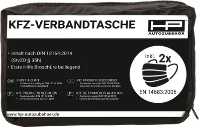 Produktbild von HPAUTO KFZ Erste Hilfe Set Verbandskasten für Auto LKW Motorrad