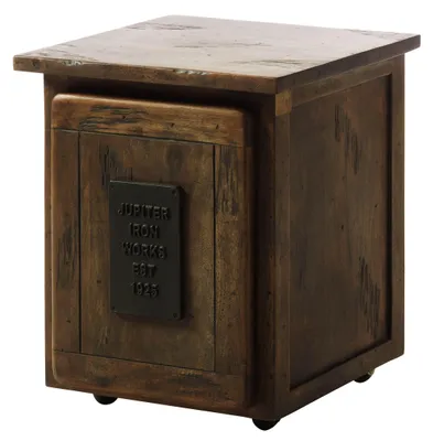 Produktbild von MASSIVMOEBEL24.DE Rollcontainer Mango 50x50x60 braun lackiert RAILWAY #4002
