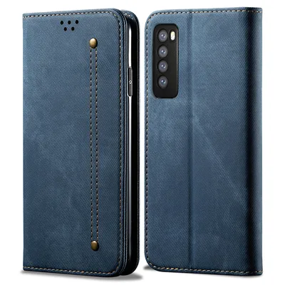 Immagine prodotto di Custodia Huawei Nova 7, custodia in pelle con chiusura magnetica e funzione stand per Huawei Nova 7 Huawei Nova 7 blu