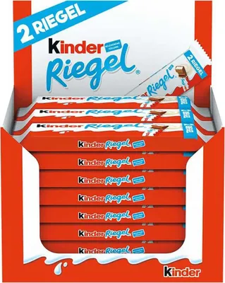 Produktbild von Kinder Riegel - Kiste mit 24x 42g mit 2 Riegel pro Packung