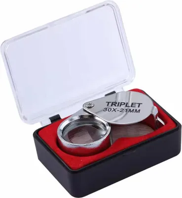 Productafbeelding van CHPN - Juweliersloep - Juweliersloep - 30x21 - Loep voor juweliers - Compacte loep - Vergrootglas 30x