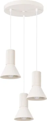 Produktbild von Pendelleuchte ESTRIA 3P beige 3xE14 10W Stahl/Aluminium 120x30x30cm Sollux Lighting