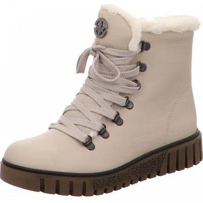 Produktbild von Rieker Schnür-,Zug-u.Schnallenstiefel in beige, Gr. 36