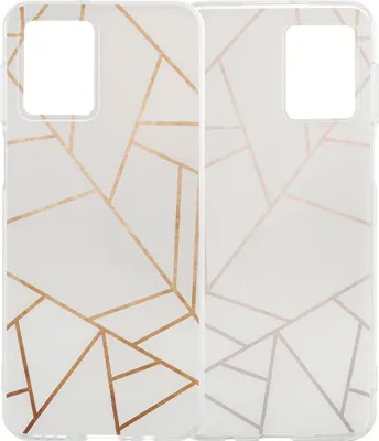 Image de étui imoshion Design pour le Motorola Moto G54 - Blanc Graphique