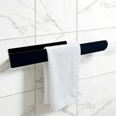 Obrázok produktu pre Samolepiaci držiak na uteráky z nehrdzavejúcej ocele, 35 cm