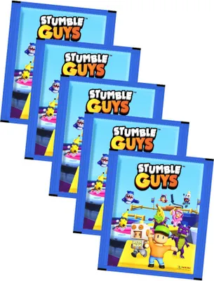 Produktbild von Stumble Guys Sticker (2025) - Lasst uns spielen! Sammelsticker - 5 Tüten